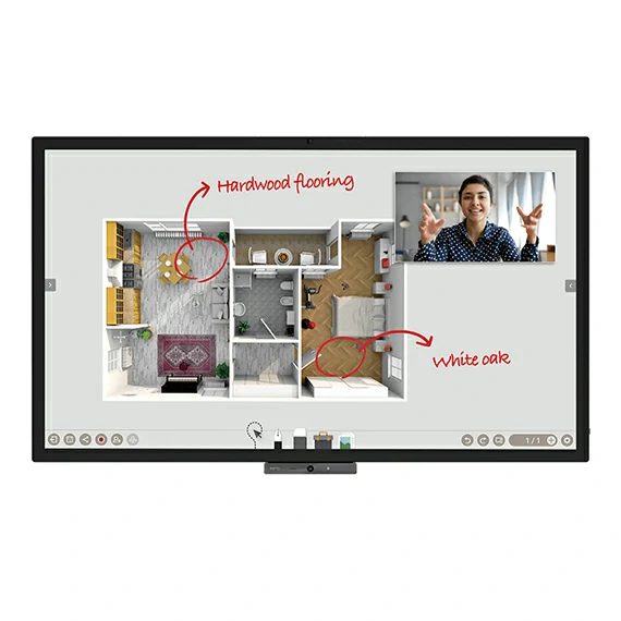 BenQ CP6501K DuoBoard Corporate Interactive Flat Panel